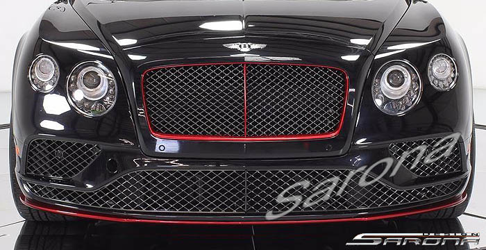 Custom Bentley GT  Coupe Front Add-on Lip (2016 - 2017) - $1190.00 (Part #BT-012-FA)